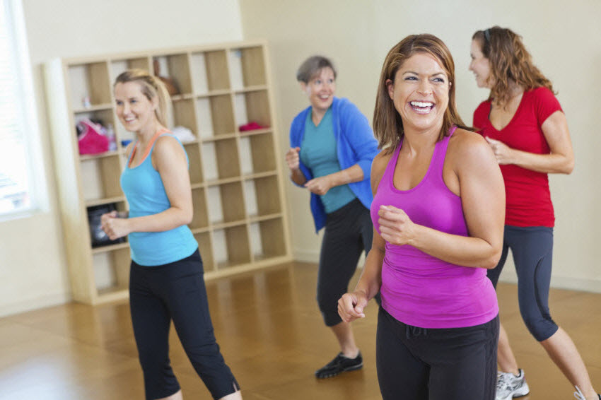 CLL Fitness Students