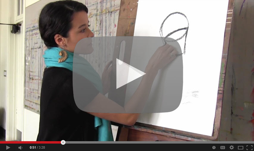 Portrait Drawing Video
