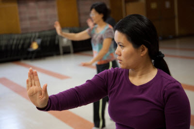 Tai Ji Student