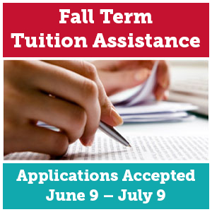 2015 Fall Term Tuition Assistance Graphic